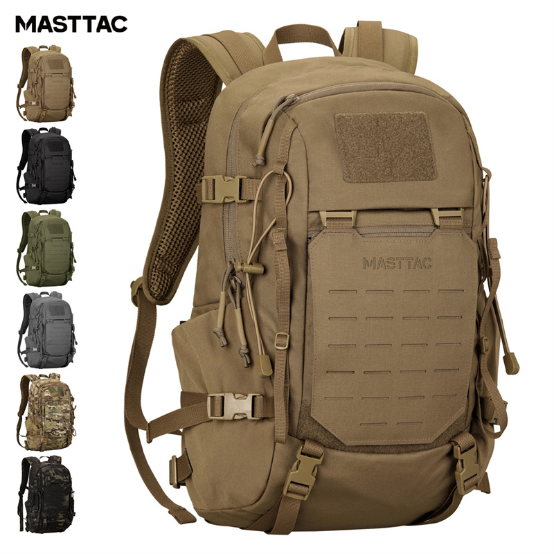 Cycling Commuter Backpack Laptop - Hochwertiger taktischer 25-Liter-Rucksack aus 500D-Nylon, reißfest,