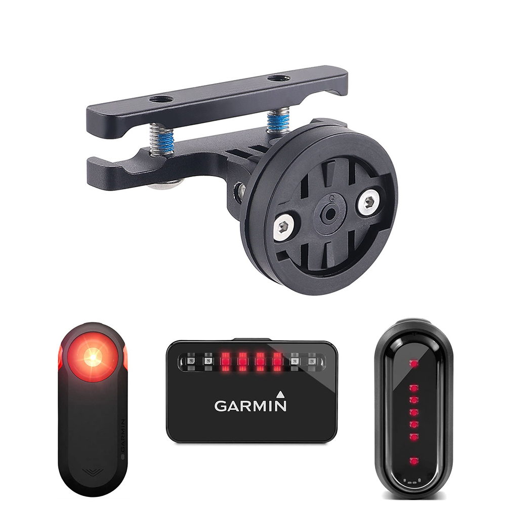Commuting By Bike - Fahrradsattel-Lampenhalterung, Fahrrad-Rücklicht-Sattelstützenhalterung, MTB-Fahrradlicht-Halterung, Halterung für Garmin