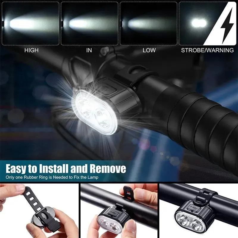 Vordere und Hintere Fahrradbel – Bike Light Front Rear Bewertung und Preis