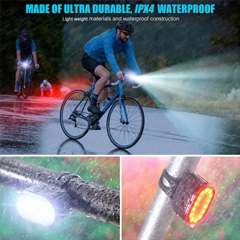 Vordere und Hintere Fahrradbel – Bike Light Front Rear Bewertung und Preis