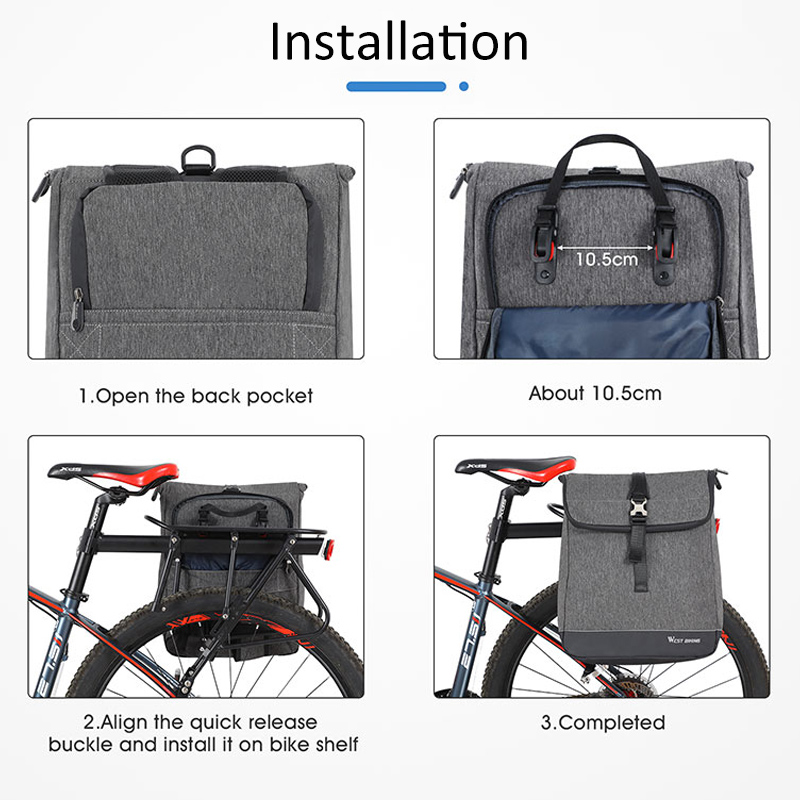 WEST BIKING Fahrradrucksack, w – Cycling Commuter Backpack Laptop Bewertung und Preis
